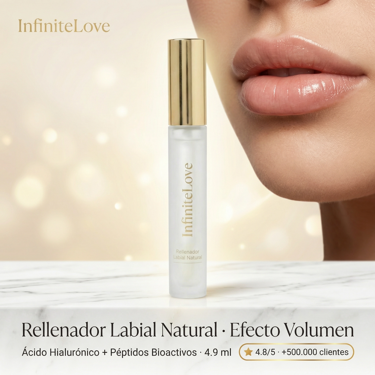 Rellenador Labial Natural - Efecto Volumen