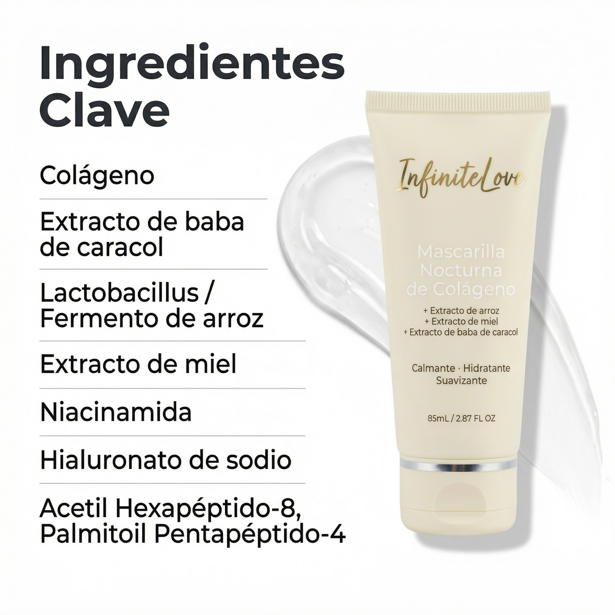 Mascarilla Peel-Off de Colágeno  – Efecto Piel Firme y Luminosa