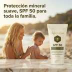 Protector Solar Mineral de Sebo SPF 50 – Hidratación y Protección Total