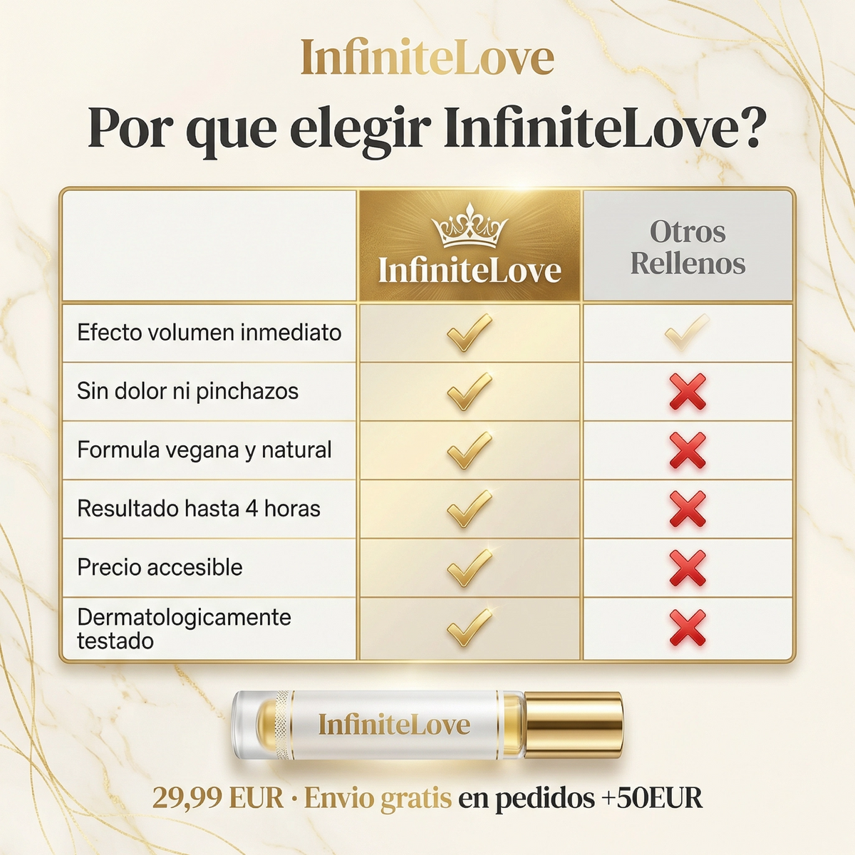 Rellenador Labial Natural - Efecto Volumen