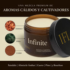 Infinite Love Bcn Ámbar Real — Manteca Corporal Perfumada 125 g
