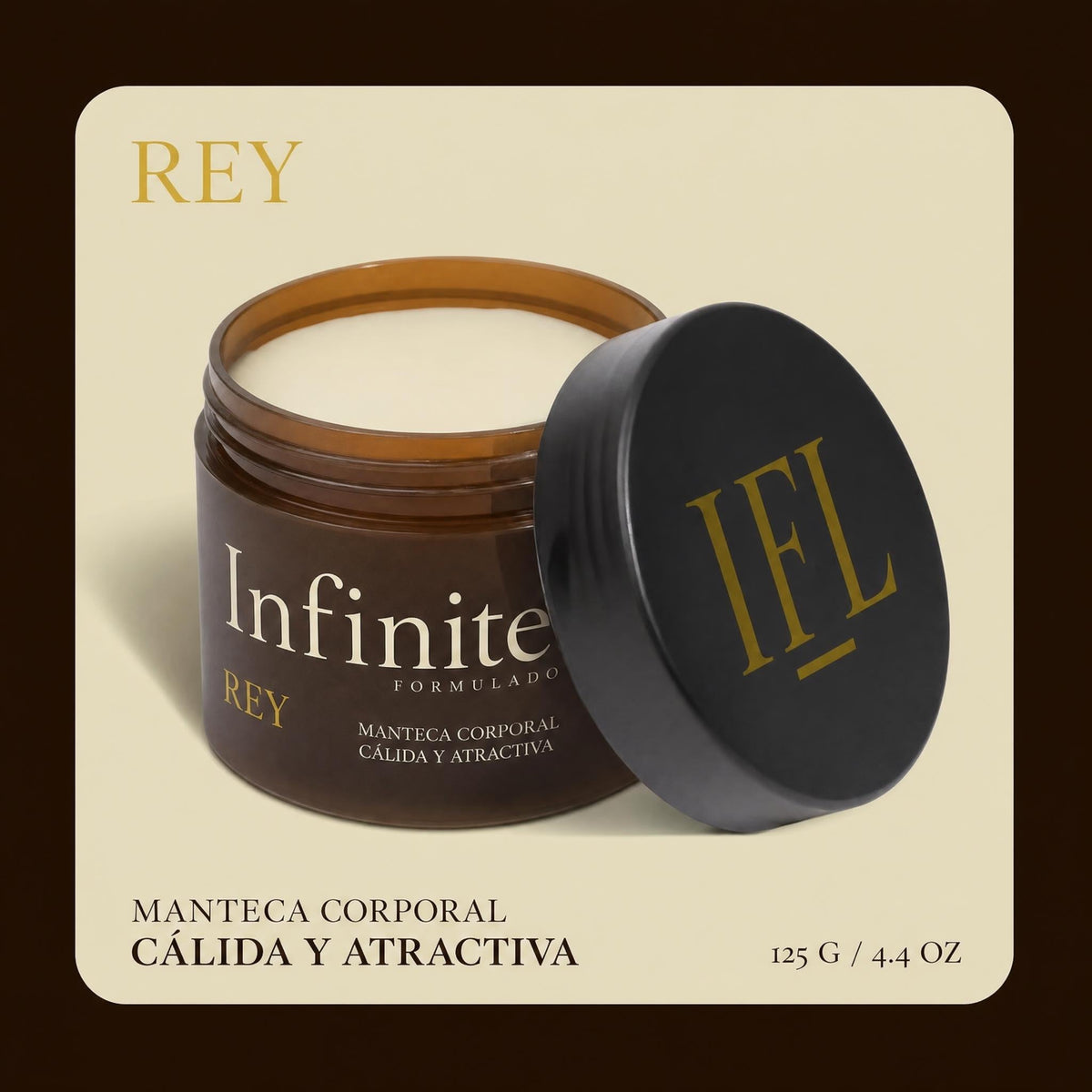 Infinitelove Bcn Ámbar Real — Manteca Corporal Perfumada 125 g