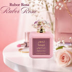 Perfume Mujer Eau de Parfum Rosa Rubor Notas Afrutadas Vainilla Larga Duración 100ml