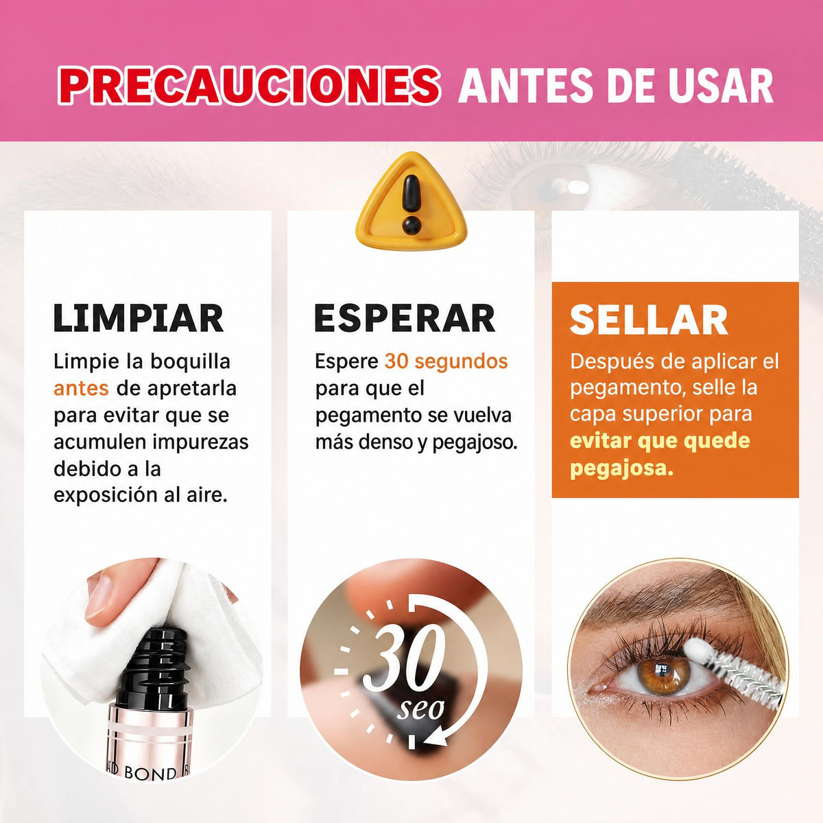 Infinitelove Bcn Dúo Fijación — Adhesivo y Sellador para Pestañas 2 en 1, 10 ml