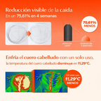 Suero Estimulador de Crecimiento Capilar con Cepillo Masajeador Integrado para Frenar la Caída y Engrosar el Cabello