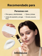 Crema Contorno de Ojos Advanced Snail Peptide Mucina de Caracol Péptidos Anti-Ojeras K-Beauty 25ml