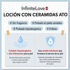 Loción Hidratante Ceramidas Barrera Cutánea Piel Sensible Vegana K-Beauty 350ml