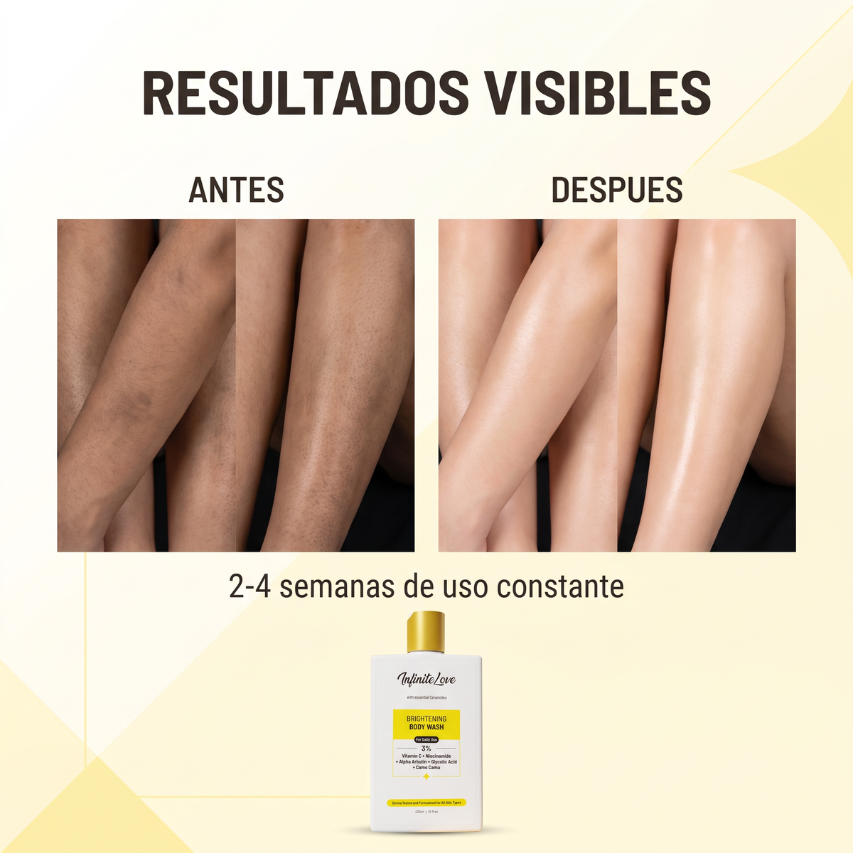 Gel de Ducha Iluminador con Vitamina C y Niacinamida 473ml