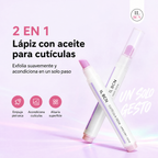 Cutícula Seda — Lápiz 2 en 1 para Cutículas · Pack de 2