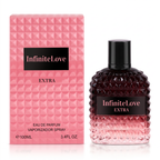 Infinitelove Bcn Extra Eau de Parfum Frutal Floral Ambar Vainilla Grosella Ron Rosa Mujer 100ml