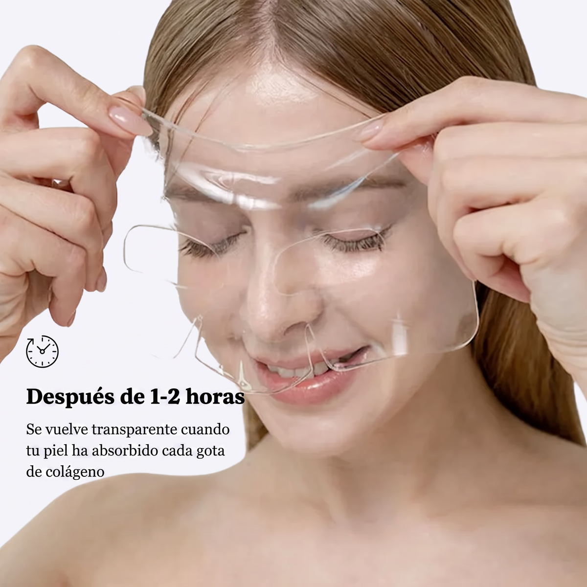 Mascarilla de Hidrogel con Colágeno (4 Mascarillas por Caja)