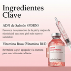 Ampolla Rejuvenecedora Pink Glow – Efecto Piel Lisa y Luminosa