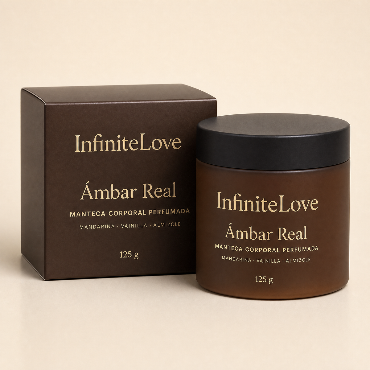 Infinitelove Bcn Ámbar Real — Manteca Corporal Perfumada 125 g