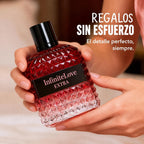 Infinitelove Bcn Extra Eau de Parfum Frutal Floral Ambar Vainilla Grosella Ron Rosa Mujer 100ml