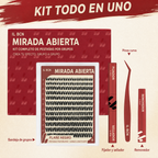 Mirada Abierta — Kit Completo de Pestañas por Grupos