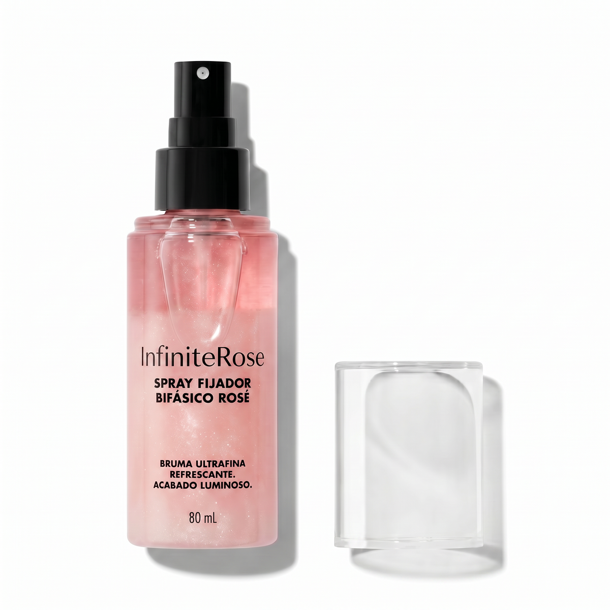 InfiniteRose – Spray fijador bifásico luminoso 80 ml