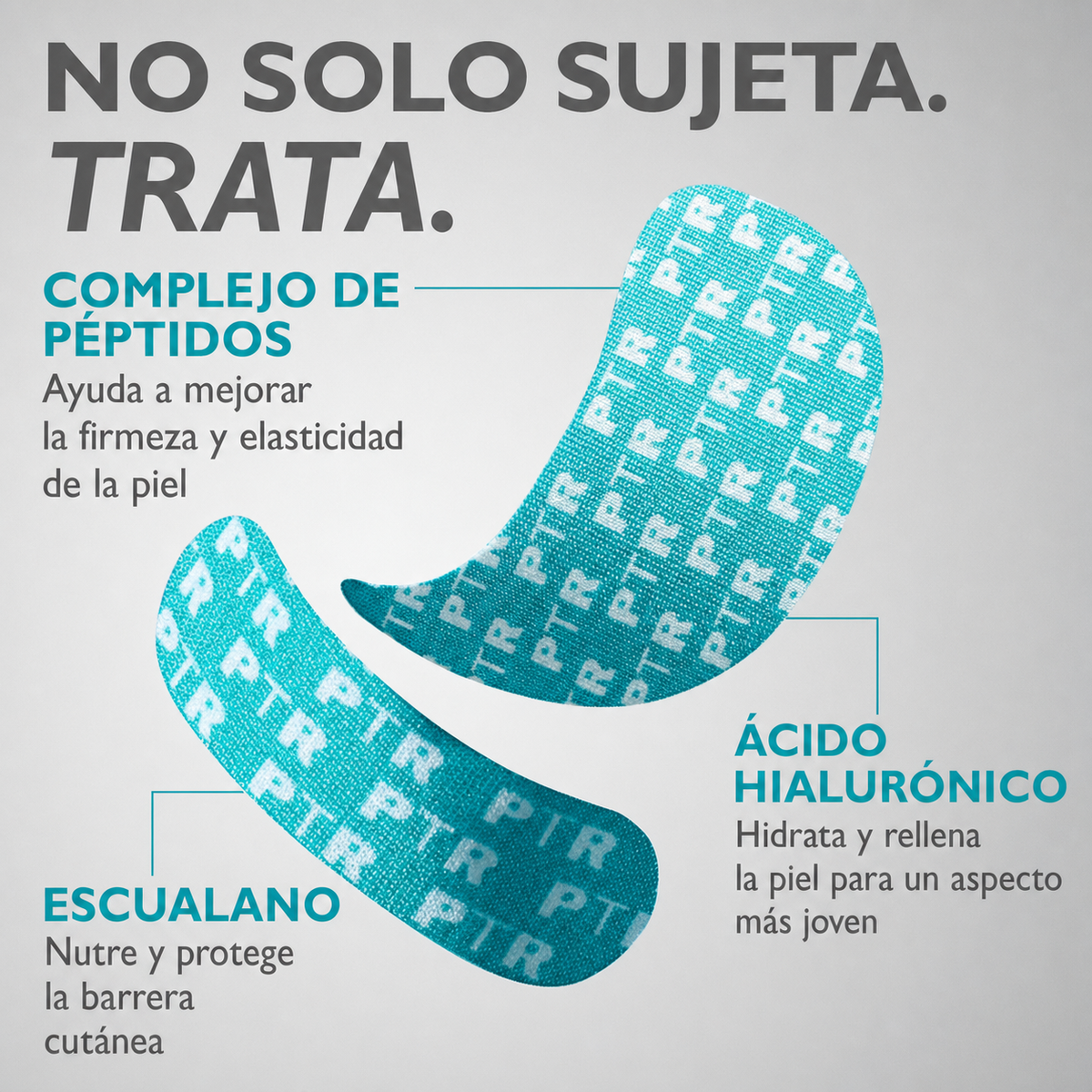 Cintas Faciales con Péptidos — Rostro y Ojos