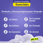 Gel de Ducha Exfoliante Ácido Láctico 4% + Salicílico Ceramidas Piel Suave 473ml