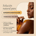 Aceite Corporal Iluminador Antimanchas Cúrcuma Vitamina C Ácido Kójico 240ml