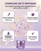 Infinite3D - Crema Lifting 3D Coreana con 17 Péptidos