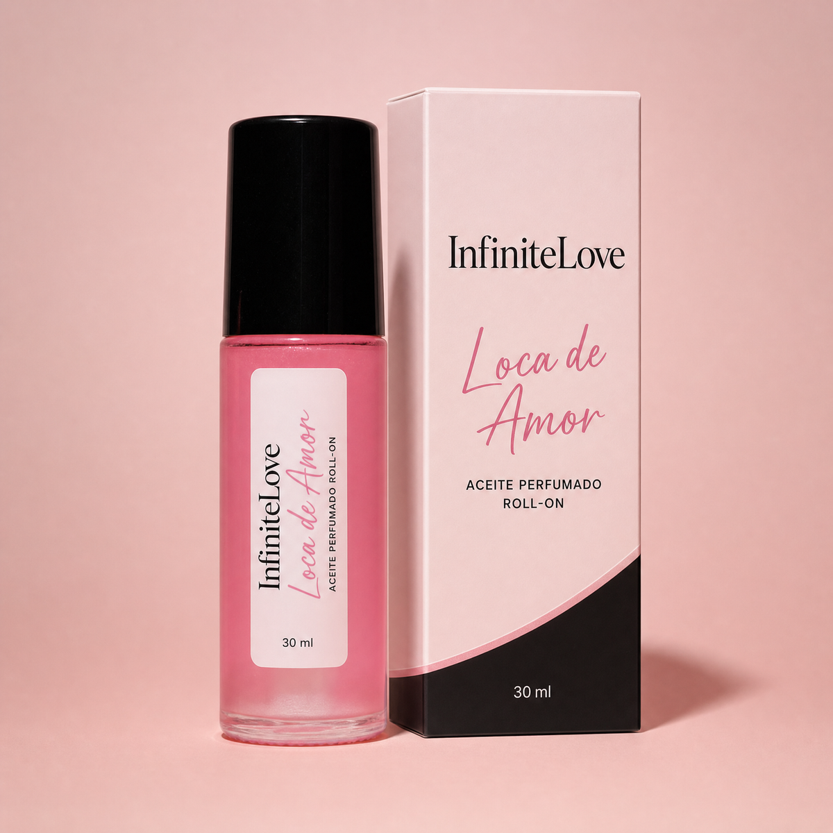 Infinite Love Bcn Loca de Amor — Aceite Perfumado Roll-On Floral y Afrutado 30 ml