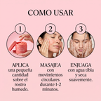Sugar Glow - Exfoliante Facial Iluminador con Vitamina C y Ácido Glicólico 150g
