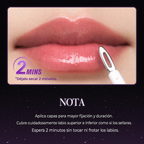 Fijador Mágico de Labios - Top Coat Anti-Transferencia con Brillo Cristalino 4ml