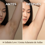 Crema Aclarante para Axilas Hidratación Profunda y Corrección de Manchas Oscuras