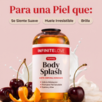 Body Splash Yummy - Aceite Corporal Hidratante con Cártamo, Jojoba y Rosa Mosqueta (240ml)
