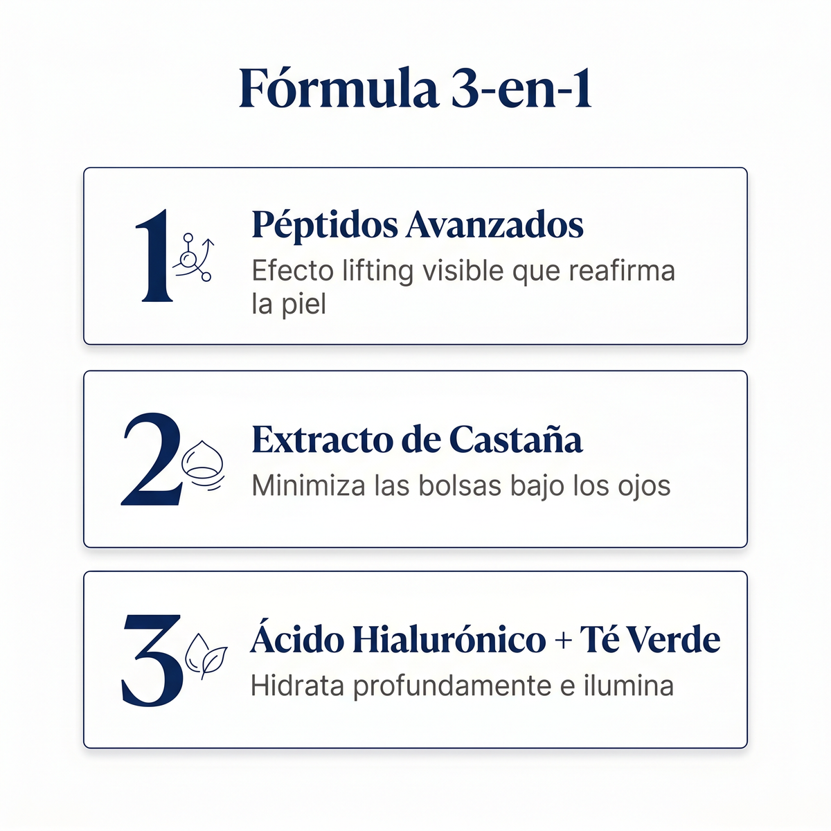Gel Reafirmante Instantáneo para Ojos