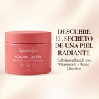 Sugar Glow - Exfoliante Facial Iluminador con Vitamina C y Ácido Glicólico 150g