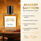 Perfume Ámbar Azafrán – Fragancia Intensa y Sofisticada