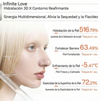 Crema Gel Tensora Coreana 'Oganacell' con Aplicador Gua Sha y PDRN para Reducir Papada, Desinflamar y Definir la Mandíbula