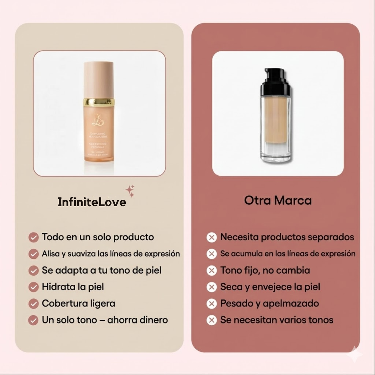Base de Maquillaje Antiedad SPF 50 | Se Adapta al Tono de Piel