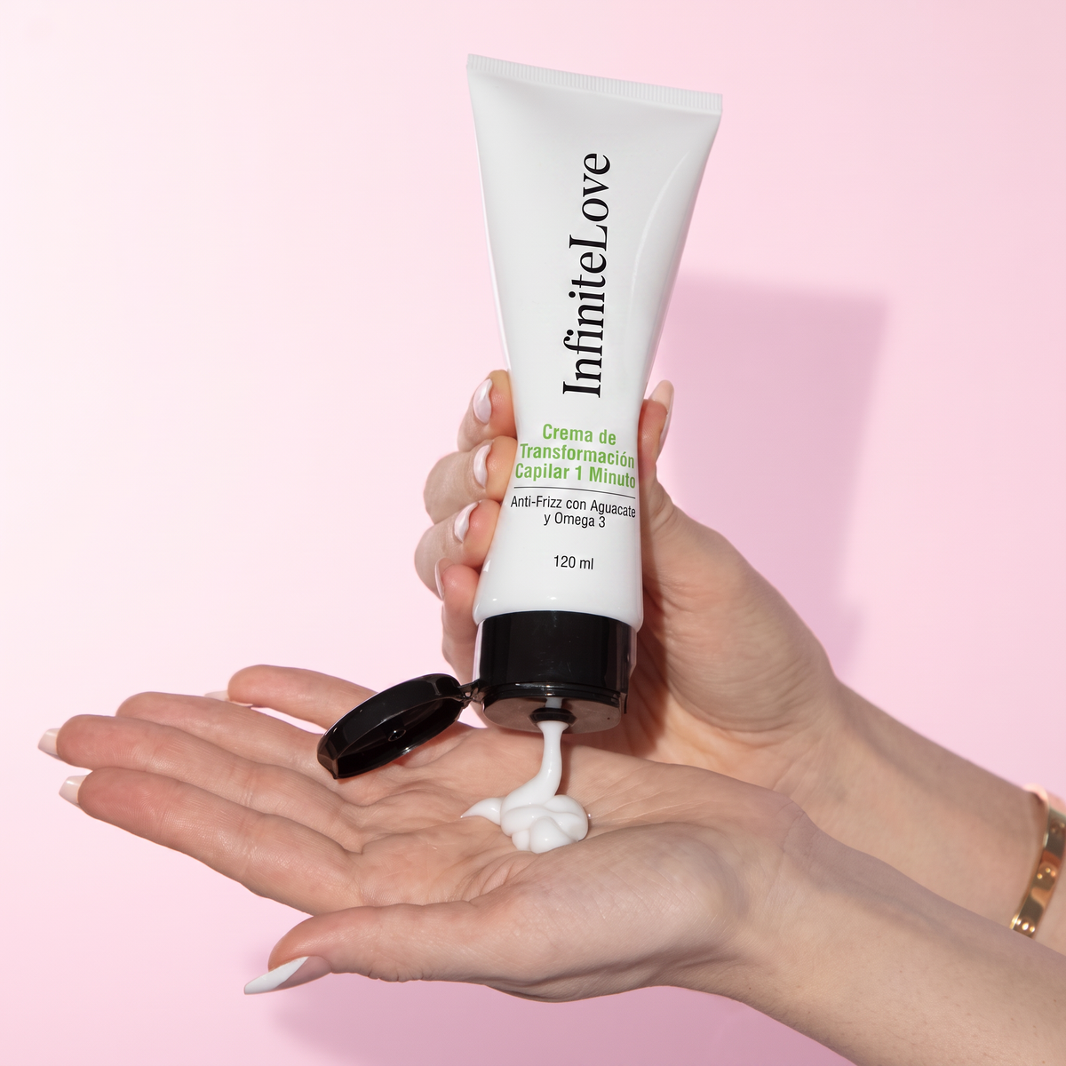 Crema de Transformación Capilar 1 Minuto - Anti-Frizz con Aguacate y Omega 3