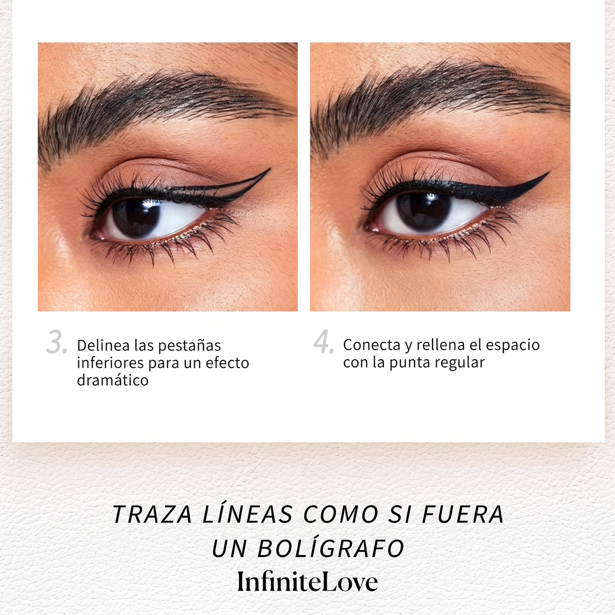 Delineador de Ojos Precisión Absoluta - Resistente al Agua y de Larga Duración 24h