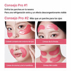 Mascarilla de Gel PDRN Pink Colágeno para Ojos — 6 Pares