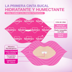 Cinta Bucal Nocturna con Colágeno, Ácido Hialurónico y Vitamina E - 30 Unidades