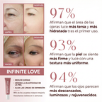 Contorno de Ojos 'Bakuchiol Eye Repair' (Retinol Vegano) con Aplicador de Cerámica Fría para Ojeras, Arrugas y Bolsas