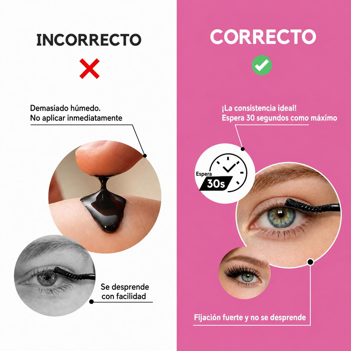 Infinitelove Bcn Dúo Fijación — Adhesivo y Sellador para Pestañas 2 en 1, 10 ml
