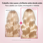 Lazo Seda — Cepillo Desenredante Portátil con Tapa Protectora