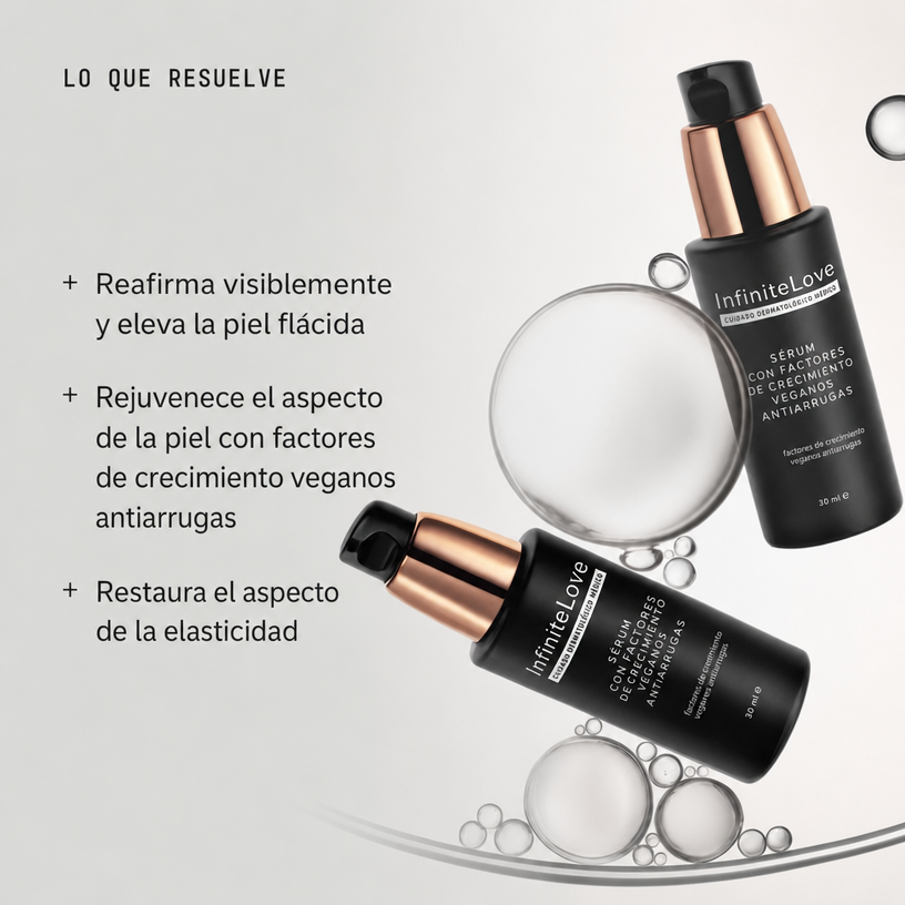 Infinitelove Bcn BioLift — Sérum Reafirmante con Péptidos y Ceramidas 30 ml