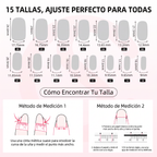 Uñas Postizas de Gel Premium Press-On Blanco Lechoso 30 Piezas - Acabado Ultra Brillante Calidad Salón