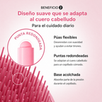 Lazo Seda — Cepillo Desenredante Portátil con Tapa Protectora