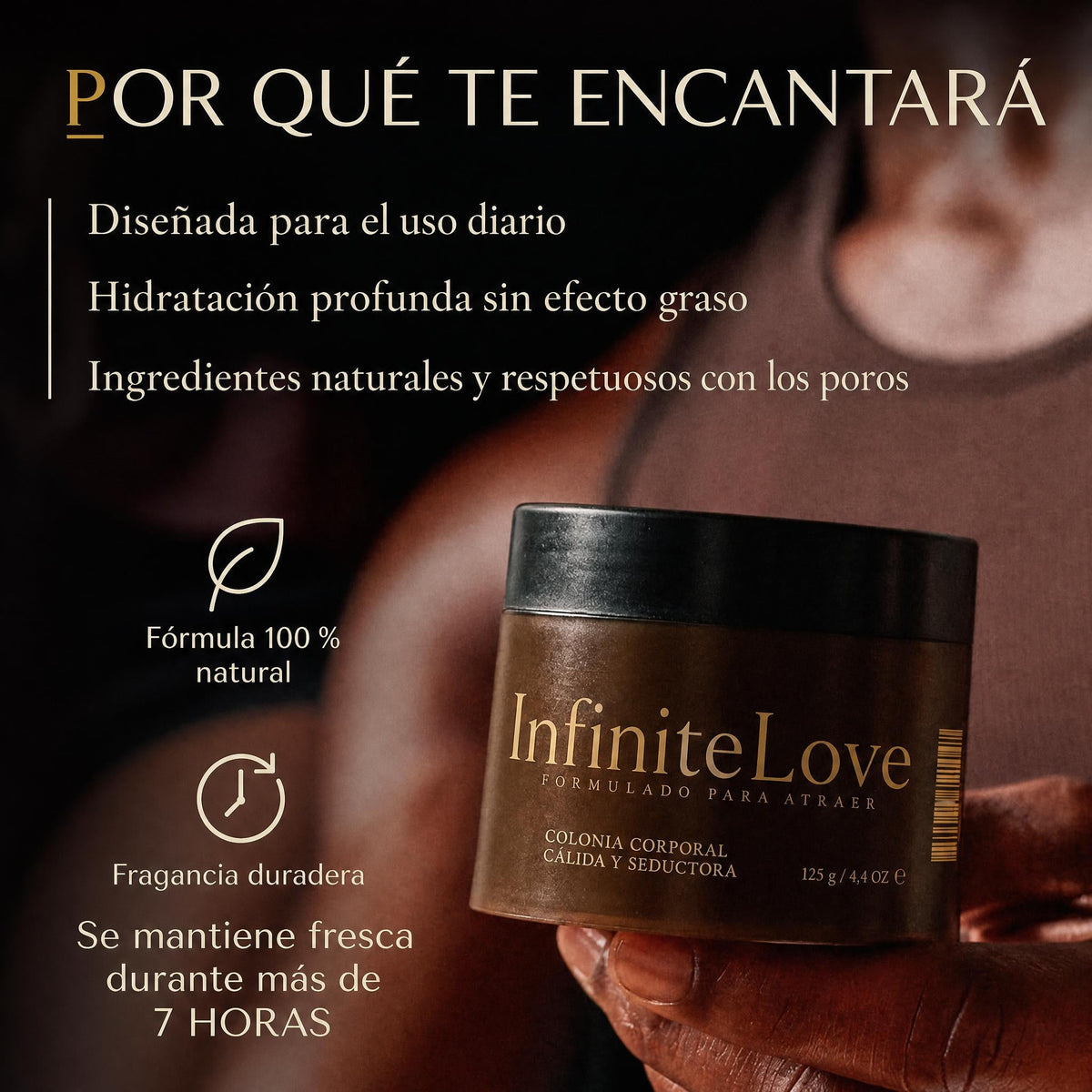 Infinitelove Bcn Ámbar Real — Manteca Corporal Perfumada 125 g