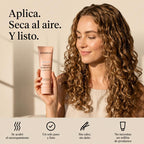 Crema Secado al Aire Alisante — Aceite de Ricino y Coco Anti-Frizz 148ml