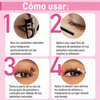 Infinitelove Bcn Dúo Fijación — Adhesivo y Sellador para Pestañas 2 en 1, 10 ml