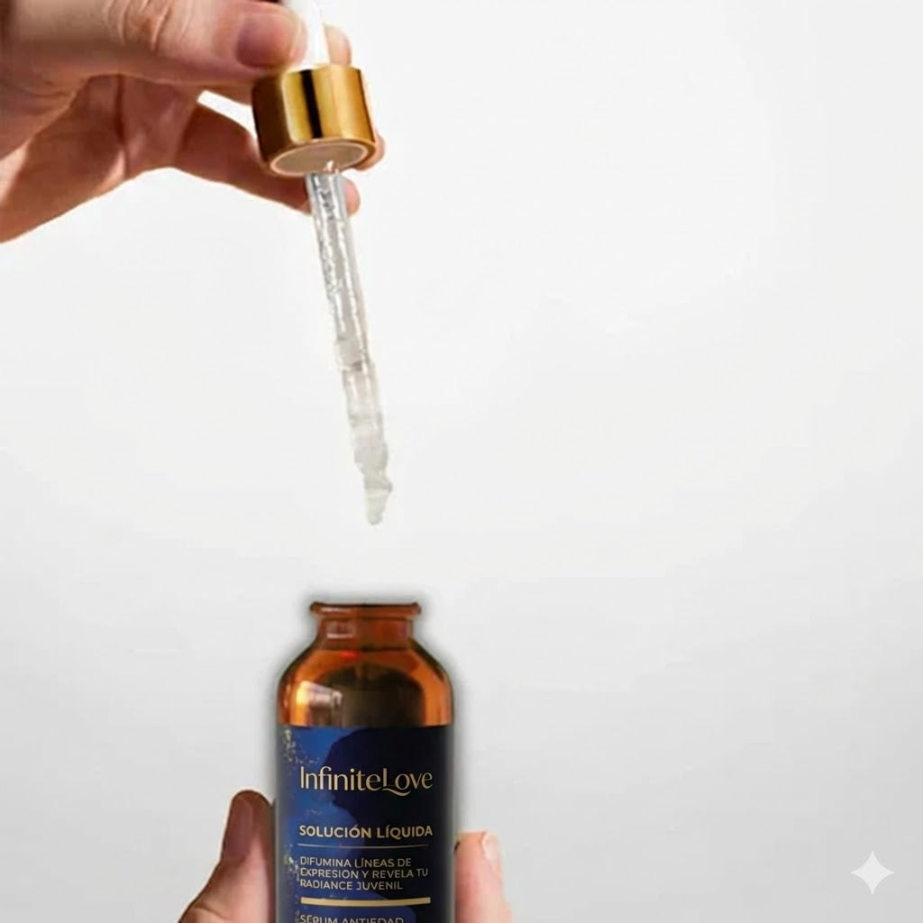 Solución Líquida — Sérum Facial Antiedad de Efecto Tensor