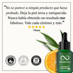 Suero Antioxidante con Vitamina C Estabilizada y Hoja de Oliva para Manchas de la Edad, Firmeza y Elasticidad
