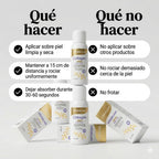 Spray Corporal Reafirmante de Colágeno y Aloe Vera para Piel de 'Papel', Brazos y Flacidez (Absorción 10x Superior a Cremas)